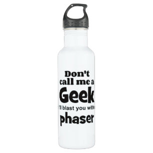 Botella De Agua Geek phaser bf
