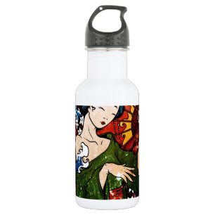 Botella De Agua Geisha