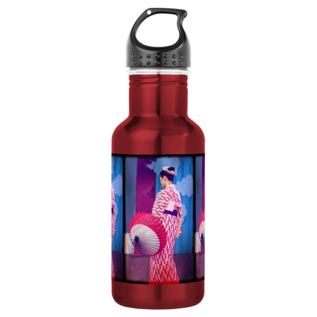 Botella De Agua Geisha Dance (Anverso)