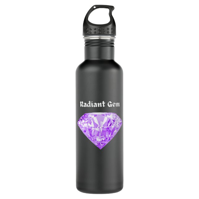 Botella De Agua Gema radiante (Anverso)