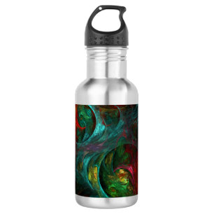 Botella De Agua Génesis Nova Resumen Frasco de Arte