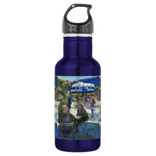 Botella De Agua Gente apasionada jugando en el parque, Nueva York