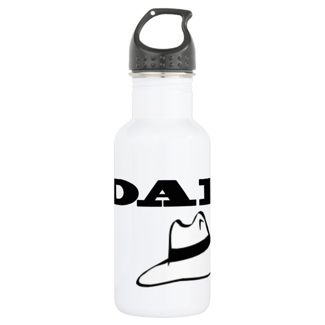 Botella De Agua Gentleman Dad (Anverso)
