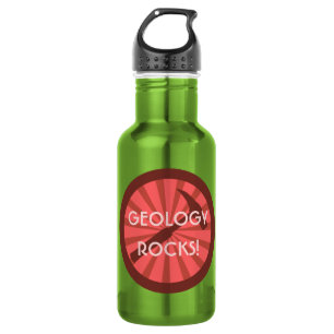 Botella De Agua ¡Geología Rocks! Martillo