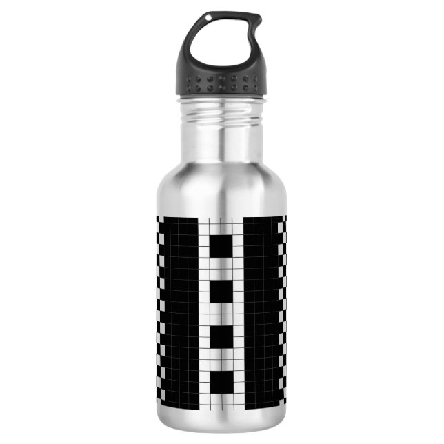 Botella De Agua Geometría de la placa de metro RL90 (Anverso)
