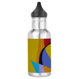Botella De Agua Geometric Arcade Inspired Water Bottle
