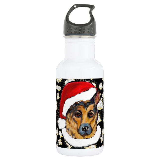 BOTELLA DE AGUA GERMAN SHEPHERD (Anverso)