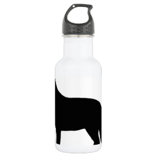 Botella De Agua german shepherd silo black