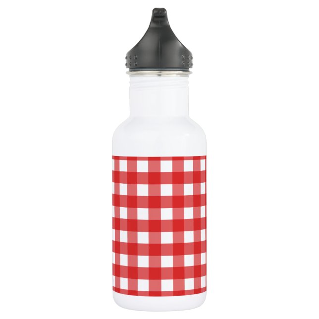 Botella De Agua Gigante rojo y blanco (Derecha)