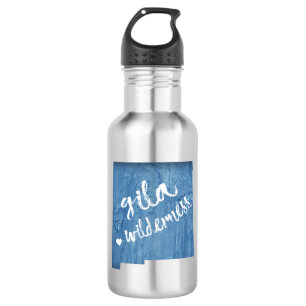 Botella De Agua Gila Wilderness New Mexico Wood Grain