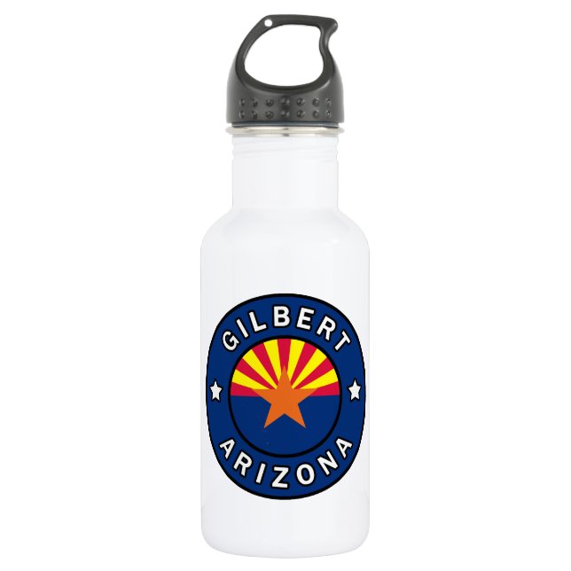 Botella De Agua Gilbert Arizona (Anverso)