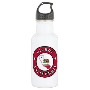 Botella De Agua Gilroy California