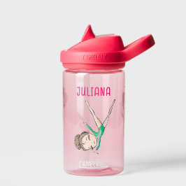 Botella De Agua Gimnasia personalizada de chicas