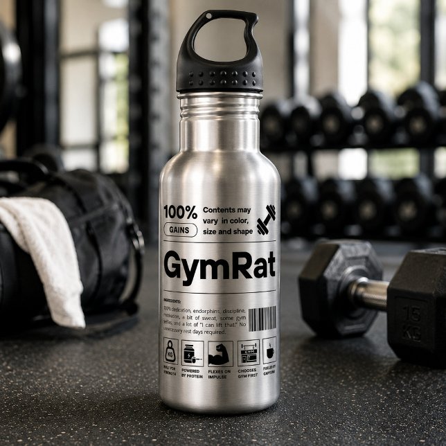 Botella De Agua GimnasioRata Definición de código de barras divert (Subido por el creador)