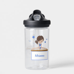 Botella De Agua Gimnasta joven personalizada