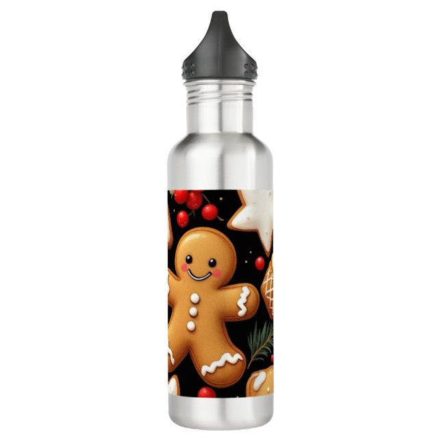 Botella De Agua Gingerbread Buddies (Izquierda)