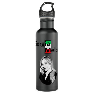 Botella De Agua Giorgia Meloni "Hermanos de Italia"