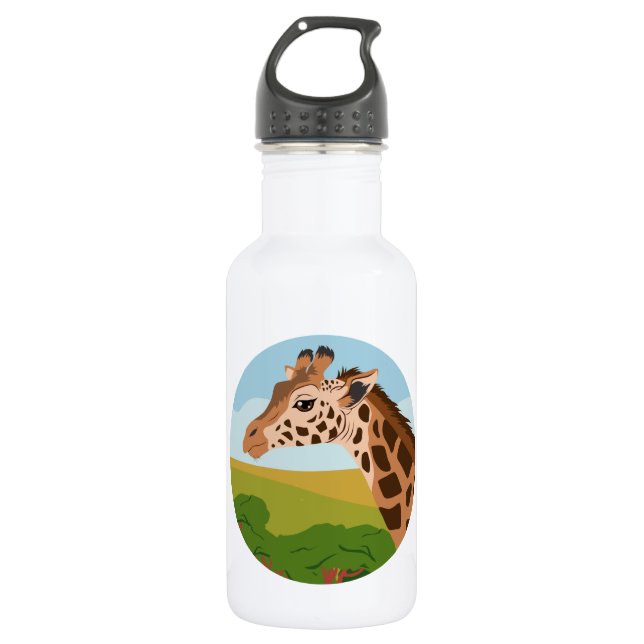 Botella De Agua Giraffe (Anverso)