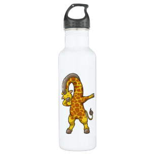 Botella De Agua Giraffe en Hip Hop Dance Dab