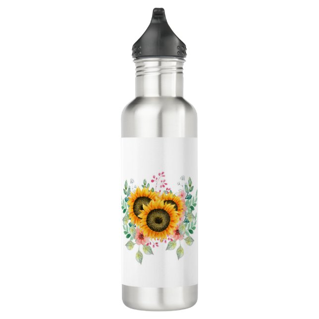 Botella De Agua Girasol (Derecha)