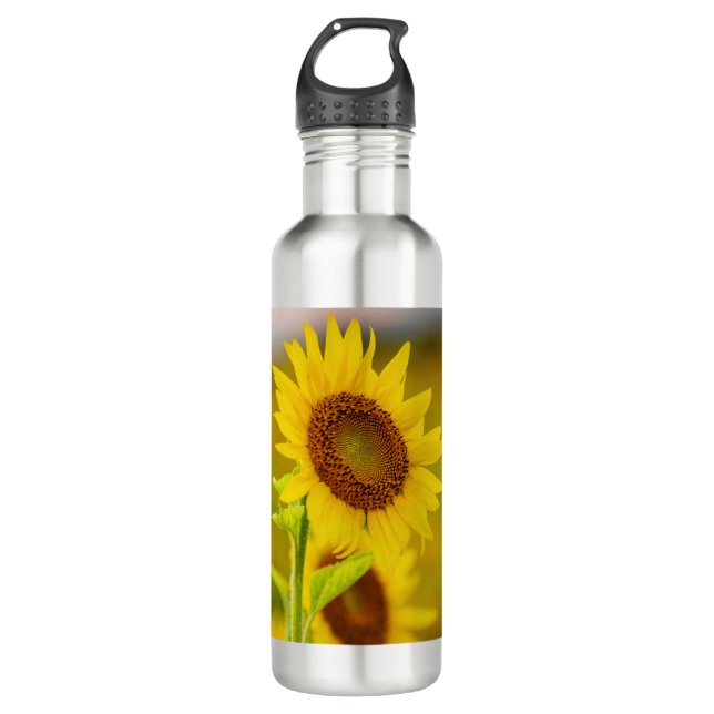 Botella De Agua Girasol (Anverso)