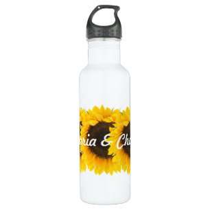 Botella De Agua Girasol