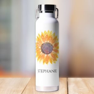 Botella De Agua Girasol Personalizado