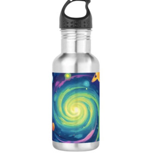 Botella De Agua Giro Planetario  