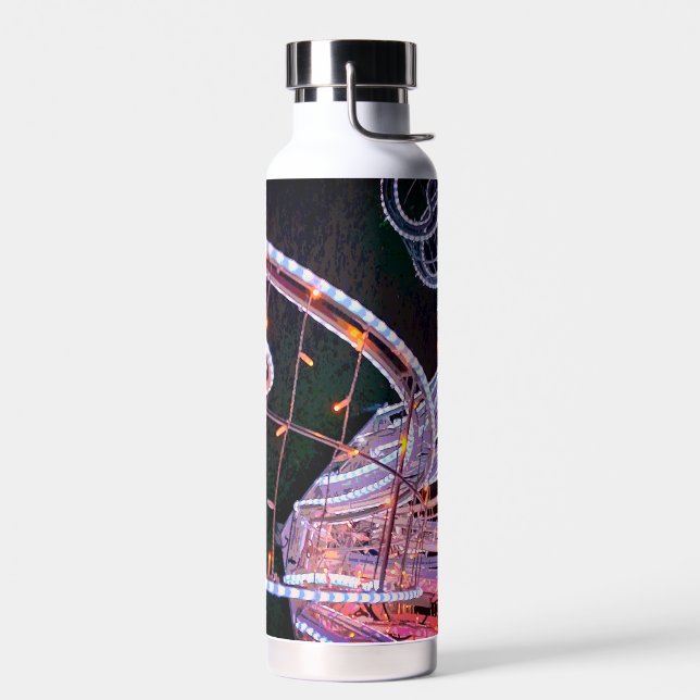 Botella De Agua Giro rosa (Izquierdo)