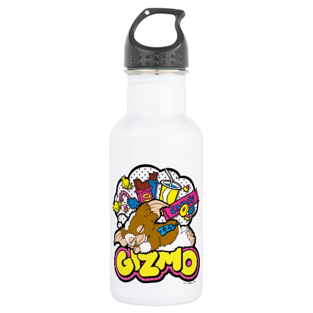 Botella De Agua Gizmo | Soñando con los dulces (Anverso)