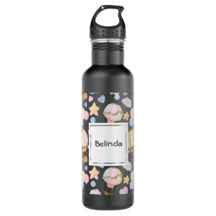 Botella De Agua Globo de aire caliente Modelo acuático sinusal