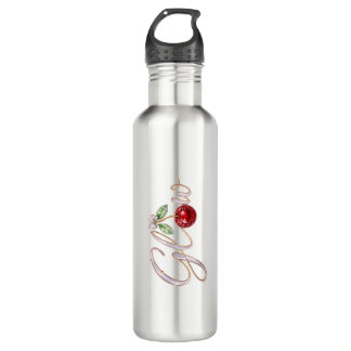 Botella De Agua Glow Cherry – Glam Water Bottle