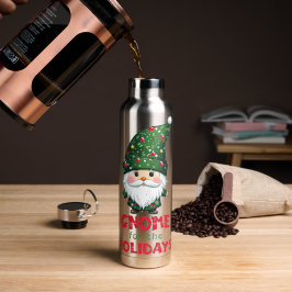 Botella De Agua Gnome Para Los Navidades Funny Y Adorable De Las V