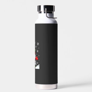 Botella De Agua Gnomo de Navidad Gnomo Bailarín Familia Navidad (4