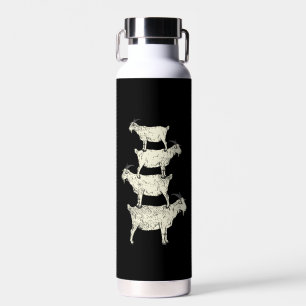 Botella De Agua Goat Retro