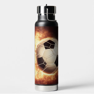 Botella De Agua Gol de fútbol de nombre personalizado