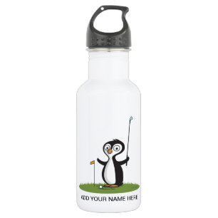 Botella De Agua Golf del pingüino