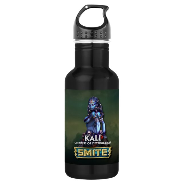 Botella De Agua GOLPE VIOLENTO: Kali, diosa de la destrucción (Anverso)