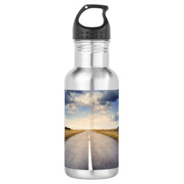 Botella De Agua Golpear el camino