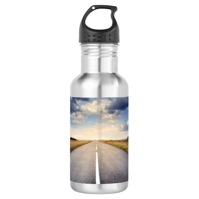 Botella De Agua Golpear el camino (Anverso)