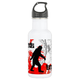Botella De Agua Gone Squatchin, pie negro