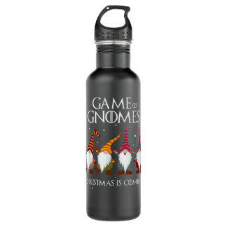 Botella De Agua Good Game Of Gnomes Christmas Is Coming Funny Thre