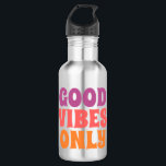 Botella de Agua Good Vibes Only - Hidratación Moti<br><div class="desc">Botella de Agua "Buenas Vibraciones" - Rastreador de Hidratación Motivacional para Energía Positiva y Bienestar Diario</div>