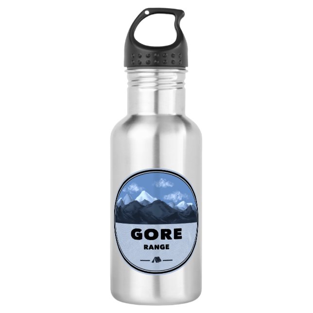 Botella De Agua Gore Mountain Range Colorado Camping (Anverso)