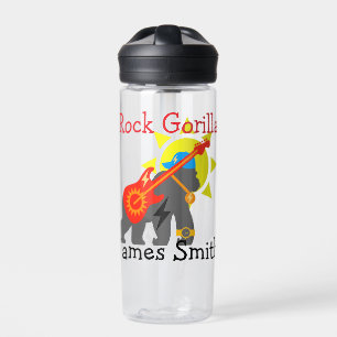 Botella De Agua Gorila de rock