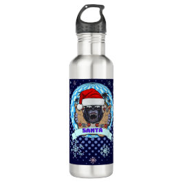 Botella De Agua gorila navidad