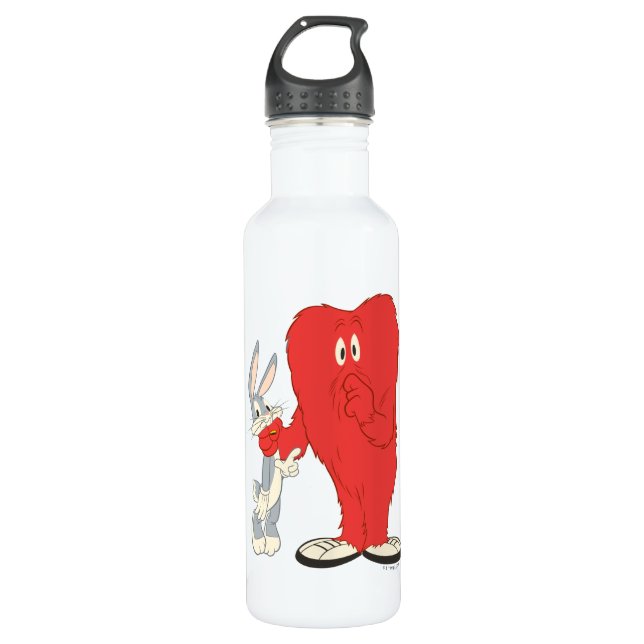 Botella De Agua Gossamer Holding BUNNY™ (Anverso)