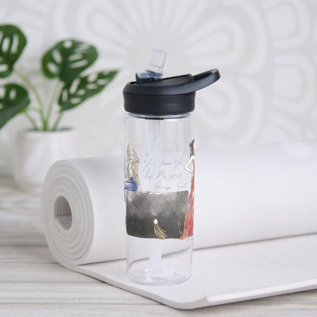 Botella De Agua Gossip Chica - Sabes que me amas (Yoga)