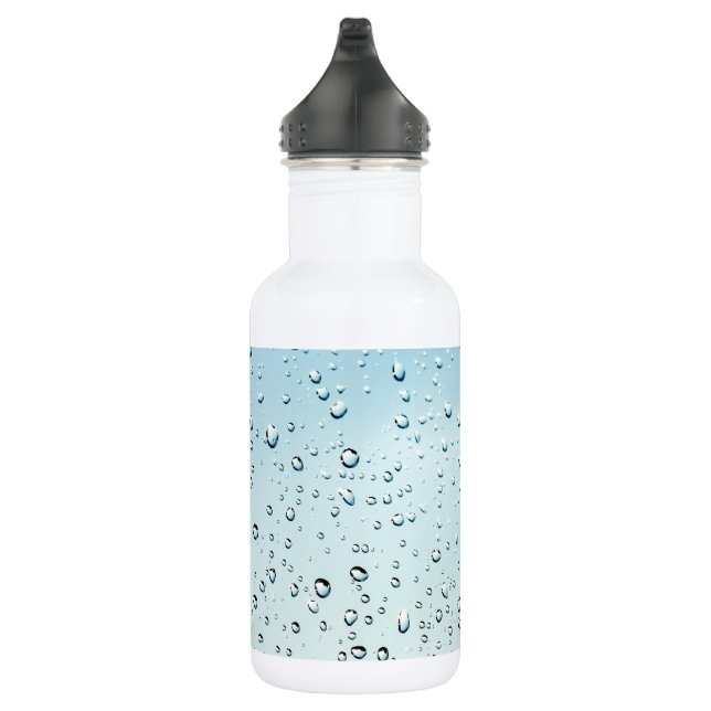Botella De Agua Gotas de lluvia (Derecha)