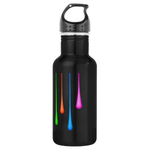 Botella De Agua Goteos del color